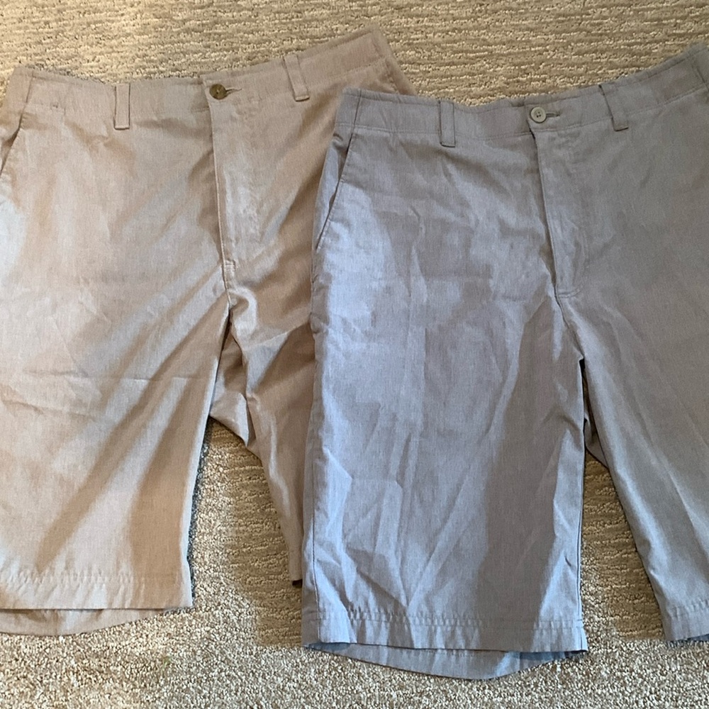 2pairs men’s golf shorts